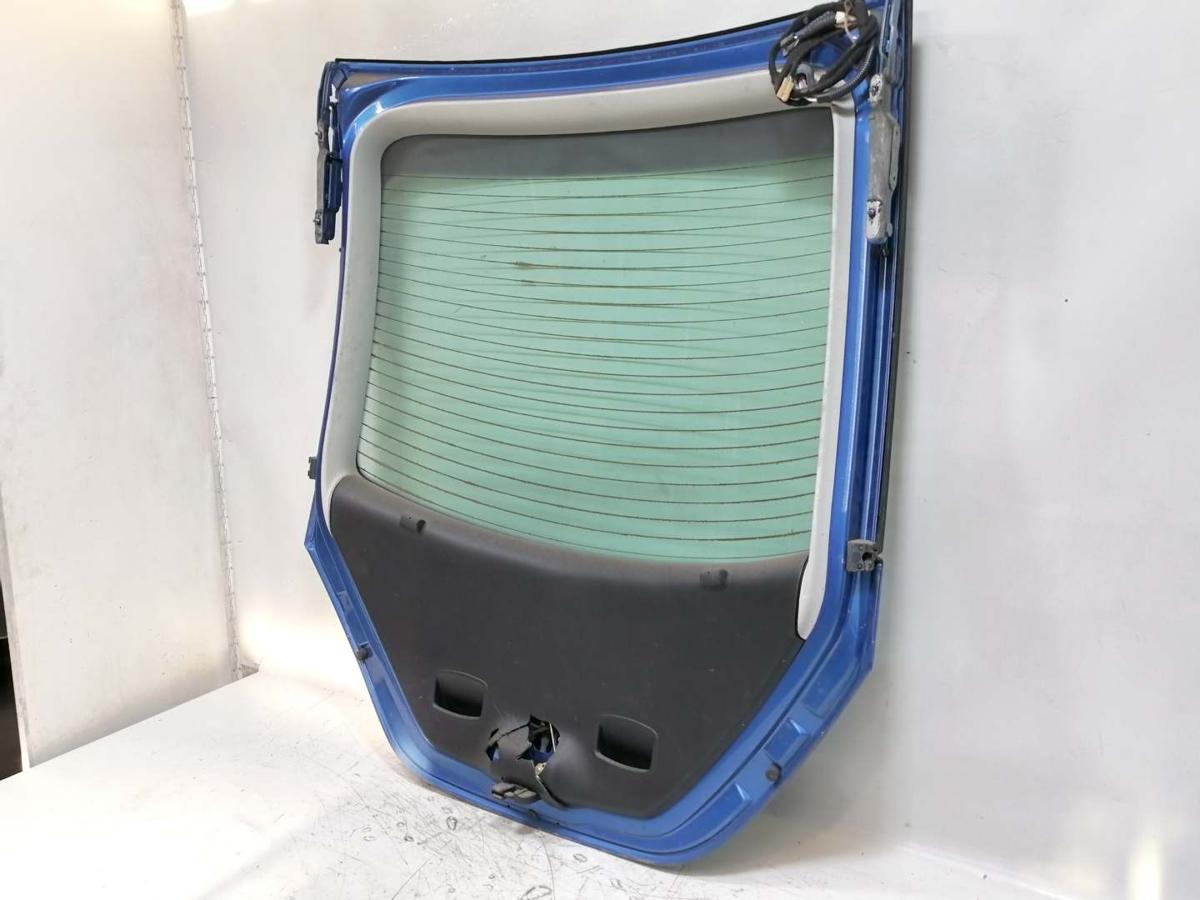 VW New Beetle original Heckklappe mit Heckscheibe Blau Bj.2000